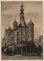 KG 20047
<br/>
De Waag te Deventer
<br/>
<em>Dingemans, Waalko Jans (1873-1925)</em>